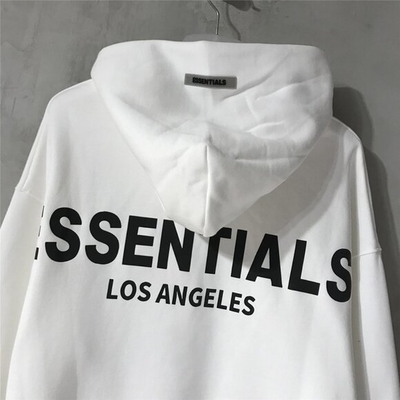 Fear of God White Los Angeles Exclusive Hoodie - Picture 3 of 7